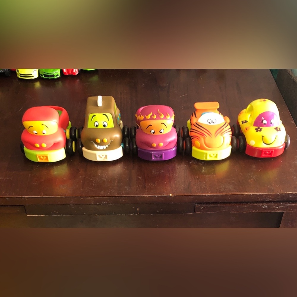 ⛵️ My B Toy Five Pull-Back Toy Car Set